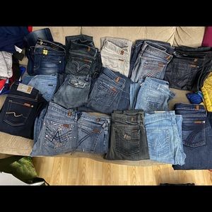 Women’s jeans gently worn / new